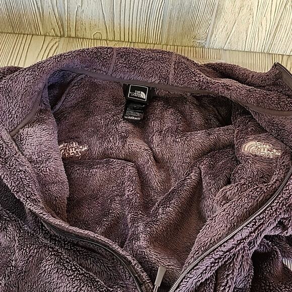 The North Face Fuzzy Hooded Full Zip Jacket Womens Size Small - Picture 13 of 13
